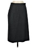 Ann Taylor Chevron-herringbone Gray Wool Skirt Size 4 - photo 1