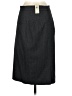 Ann Taylor Chevron-herringbone Gray Wool Skirt Size 4 - photo 2