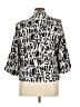 DressBarn Print Black 3/4 Sleeve Blouse Size 14 - 16 - photo 2