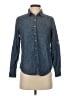 Gap Outlet 100% Cotton Blue Long Sleeve Button-Down Shirt Size XS - photo 1
