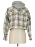 Aeropostale Plaid Green Jacket Size L - photo 2