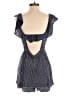 American Eagle Outfitters 100% Viscose Chevron-herringbone Gray Romper Size XS - photo 2
