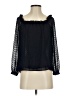 J.Crew Black 3/4 Sleeve Blouse Size S - photo 1