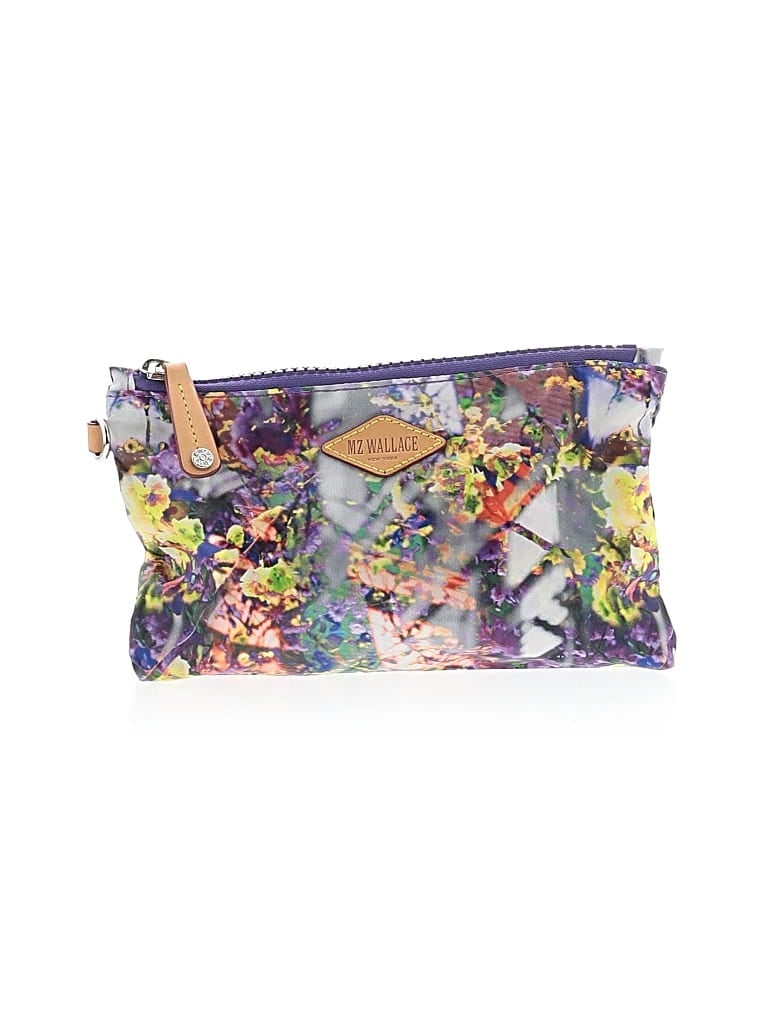 Pre-owned Mz Wallace Wristlet In Purple