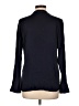 MNG 100% Viscose Black Long Sleeve Blouse Size L - photo 2