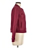 Madden Girl Argyle Burgundy Jacket Size M - photo 4