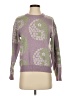 Witty Fox Paisley Purple Pullover Sweater Size S - photo 1