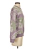 Witty Fox Paisley Purple Pullover Sweater Size S - photo 4