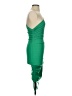 Shein Solid Green Cocktail Dress Size 2 - photo 4