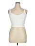 Assorted Brands 100% Polyester White Tank Top Size XL - photo 1