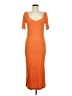 H&M Orange Casual Dress Size M - photo 1