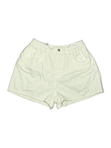 Topshop Khaki Shorts (view 1)