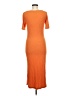 H&M Orange Casual Dress Size M - photo 2