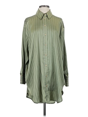Zara Long Sleeve Button-Down Shirt (view 1)