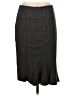 Iz Byer Plaid Gray Formal Skirt Size 5 - photo 2