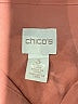 Chico's Orange Long Sleeve Button-Down Shirt Size XL (3) - photo 7