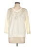 Cathy Daniels 100% Acrylic Ivory Pullover Sweater Size L - photo 1