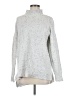 Ann Taylor LOFT Silver Turtleneck Sweater Size M - photo 1