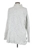 Ann Taylor LOFT Silver Turtleneck Sweater Size M - photo 2