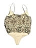 G by GUESS 100% Polyester Tan Bodysuit Size XL - photo 2