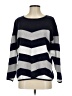 Cacharel Stripes Gray Pullover Sweater Size S - photo 1