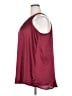 Torrid 100% Polyester Burgundy Sleeveless Blouse Size 2X (2) - photo 5