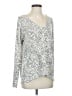 Michael Stars Animal Print Leopard Print Gray Silver Pullover Sweater Size Sm (0) - photo 1