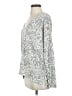 Michael Stars Animal Print Leopard Print Gray Silver Pullover Sweater Size Sm (0) - photo 5