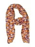 Unbranded 100% Polyester Paisley Orange Purple Scarf One size - photo 1