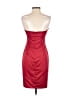 Moda International 100% Polyester Solid Red Cocktail Dress Size 6 - photo 2