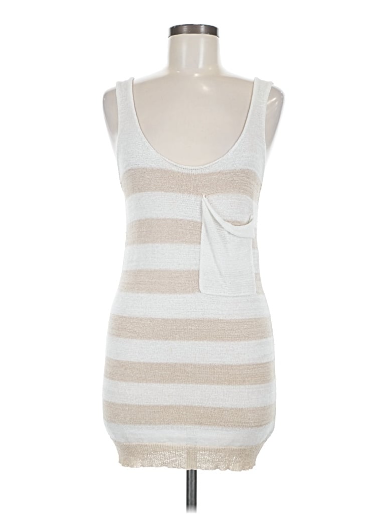 Pre-owned Papaya Casual Dress In Gray