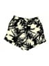 Grayson 100% Polyester Tropical Black Shorts Size S - photo 2
