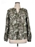 Westbound 100% Lyocell Paisley Green Long Sleeve Blouse Size XL - photo 1