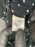 Elle Polka Dots Black Long Sleeve Blouse Size XL - photo 8