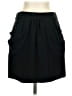 J.Crew 100% Polyester Solid Black Casual Skirt Size 0 - photo 1