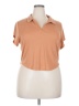 Unbranded Tan Short Sleeve Top Size XXL - photo 1