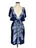 Venus Paisley Blue Cocktail Dress Size S - photo 1