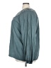 Torrid 100% Rayon Teal Long Sleeve Blouse Size 3X Plus (3) - photo 5