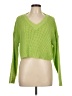 Unbranded 100% Polyester Green Pullover Sweater Size L - photo 1