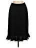Albert Nipon Solid Black Formal Skirt Size 4 - photo 1