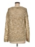 Topshop 100% Acrylic Metallic Solid Gold Pullover Sweater Size 6 - photo 2