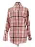 Assorted Brands Plaid Pink Long Sleeve Blouse Size L - photo 2