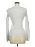 Halogen Silver Turtleneck Sweater Size M - photo 2