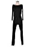 Boohoo Solid Black Jumpsuit Size 4 - photo 1