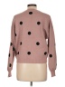 PREMISE Polka Dots Pink Pullover Sweater Size L - photo 2