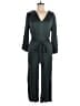 Madewell 100% Viscose Solid Green Jumpsuit Size 8 - photo 1