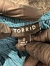 Torrid 100% Polyester Teal Short Sleeve Blouse Size Lg Plus (0) - photo 7
