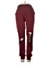 Unbranded Hearts Burgundy Red Sweatpants Size S - photo 1