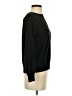 Anrabess Solid Black Pullover Sweater Size S - photo 4
