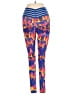 Cute Booty Print Blue Active Pants Size XXS - photo 2